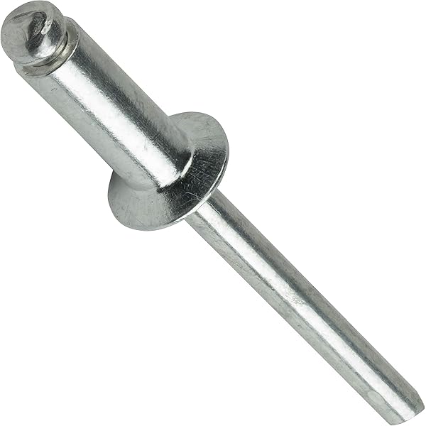 Picture of Brighton Best 134008 Acs 6-4 3/16 (.188-.250)X0.425 Al5056 Aluminum / Steel Countersunk Blind Rivet